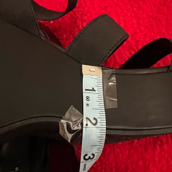 Soda wedges shoes size 10 woman’s sandals New, color black - Picture 7 of 9
